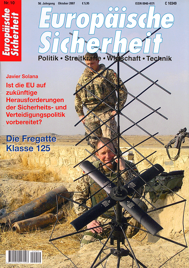 Europäische Sicherheit, issue Oktober 2007, vol. 56, no. 10, 2007, p. 17-23;