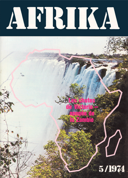Afrika, issue 5/1974, vol. XV, no. 5, 1974, p. 20-23;