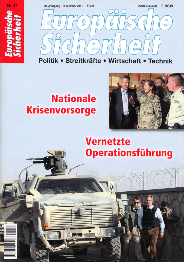 Europäische Sicherheit, issue November 2011, vol. 60, no. 11, 2011, p. 54-58;